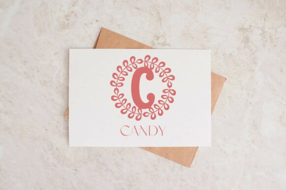 Noblewick Monogram Font Font font preview - 2