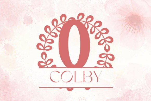 Noblewick Split Monogram Font Font Font PNG with transparent background - Preview 1
