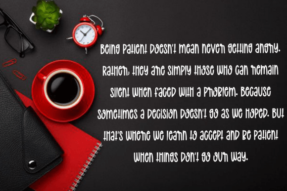 Peache Farmhouse Font PNG with transparent background - Preview 3