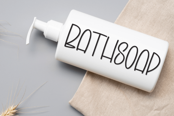 Pleasure Farmhouse Font PNG with transparent background - Preview 1