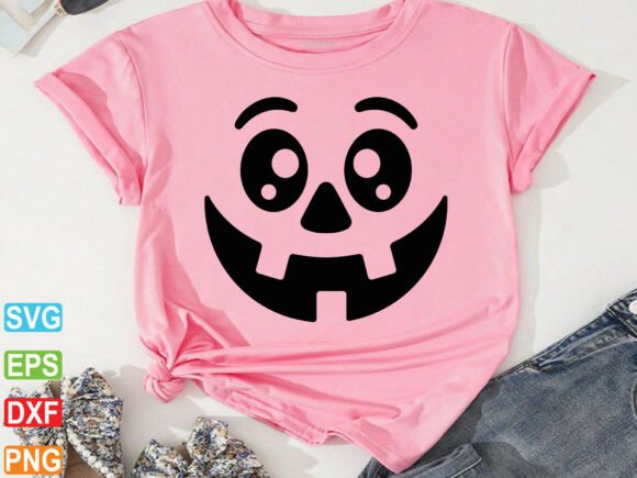 Pumpkin Face SVG
