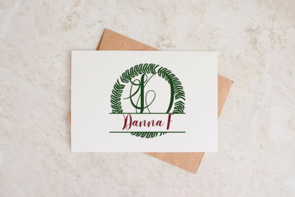 Averleigh Split Monogram Font - Preview 3