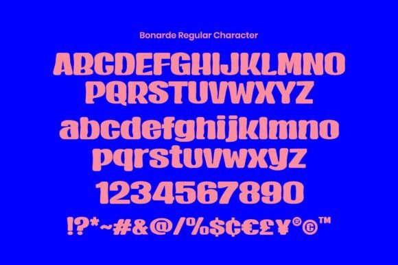 Bonarde Font - Preview 2