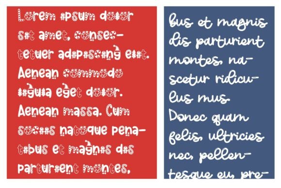 Christmas Calories Trio Font - Preview 3