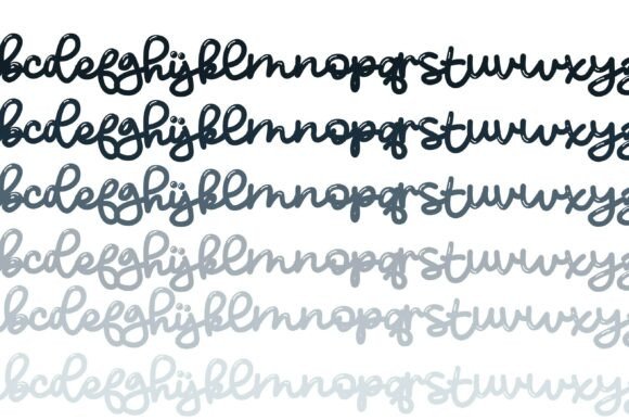 Christmas Calories Trio Font - Preview 6