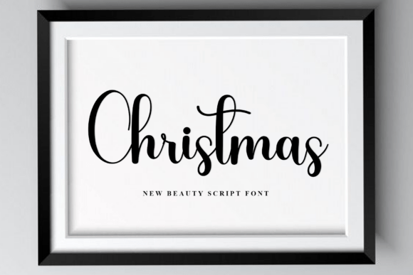 Christmas Music Font - Preview 2