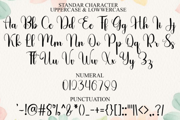 Christmas Music Font - Preview 6