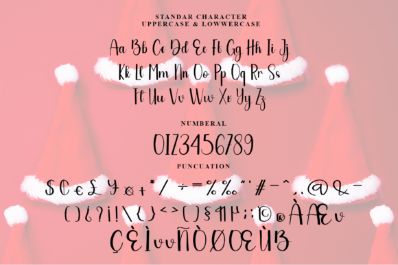 Christmas Santa Font - Preview 5
