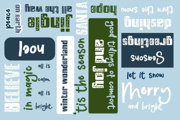 City Lights Trio Font - Preview 1