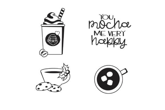 Coffee Shop Dingbats Font - Preview 5