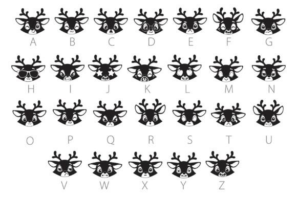 Deerly Dingbats Font - Preview 3