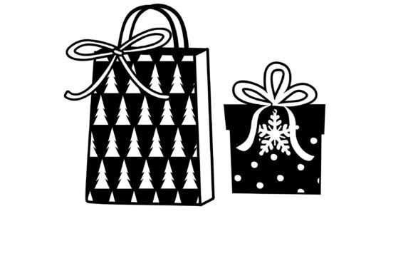 Dressed Up Christmas Dingbats Font - Preview 4