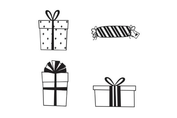 Dressed Up Christmas Dingbats Font - Preview 6