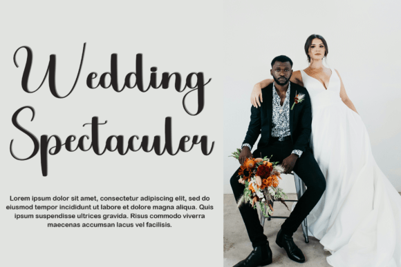 Fadetta Font - Preview 2