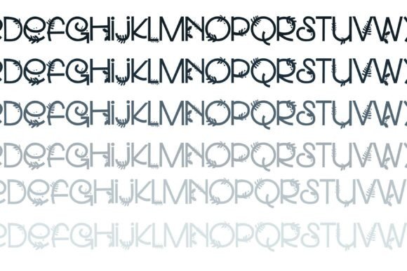 Fluorine Green Duo Font - Preview 4