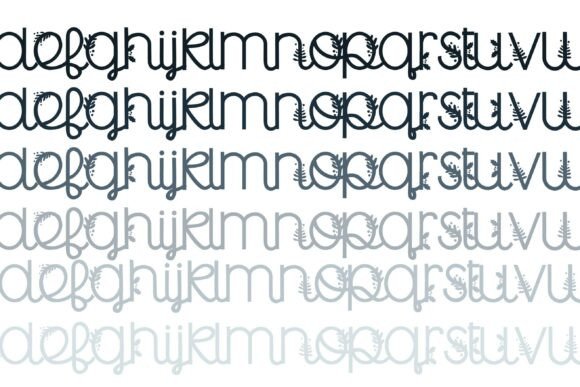 Fluorine Green Duo Font - Preview 6