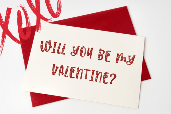 Funny Heart Font PNG with transparent background - Preview 5