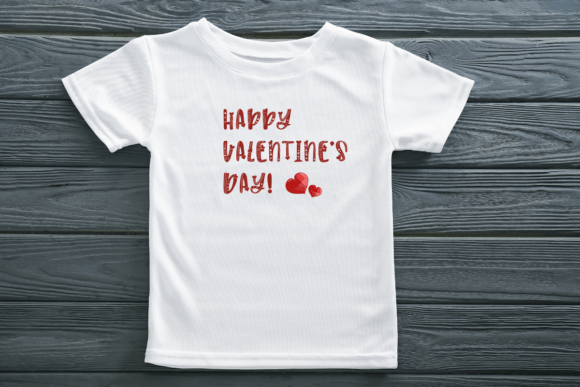 Funny Heart Font PNG with transparent background - Preview 6
