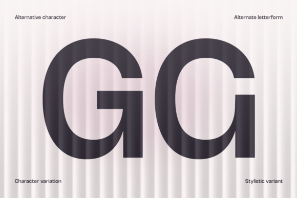 Gc Molecule Font - Preview 5