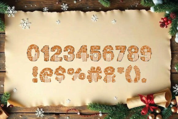 Gingerbread Font - Preview 2