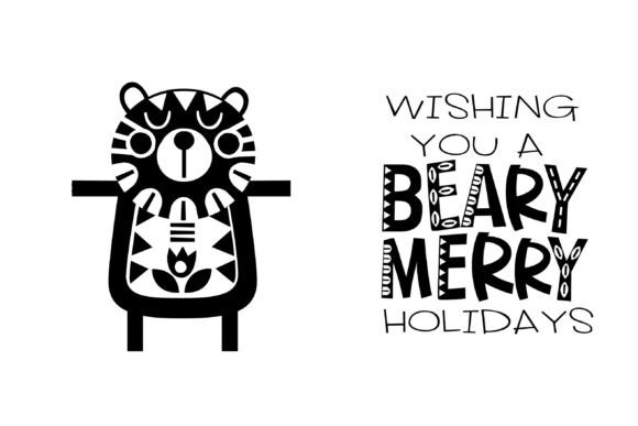 Holiday Cheer Dingbats Font - Preview 6