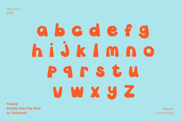 Kidpop Font - Preview 4