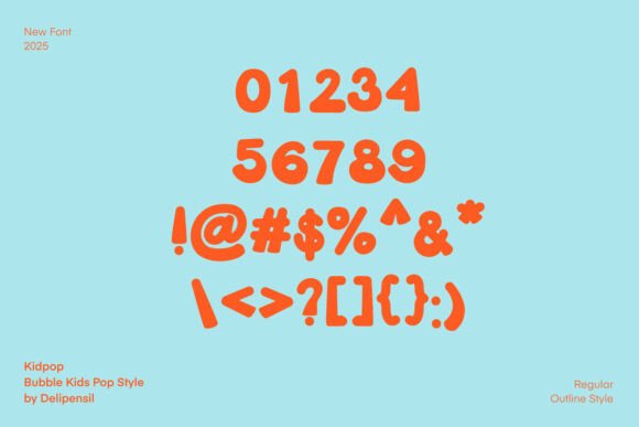 Kidpop Font - Preview 5