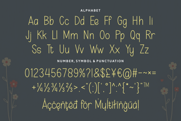 Kinder Modern Font PNG with transparent background - Preview 3