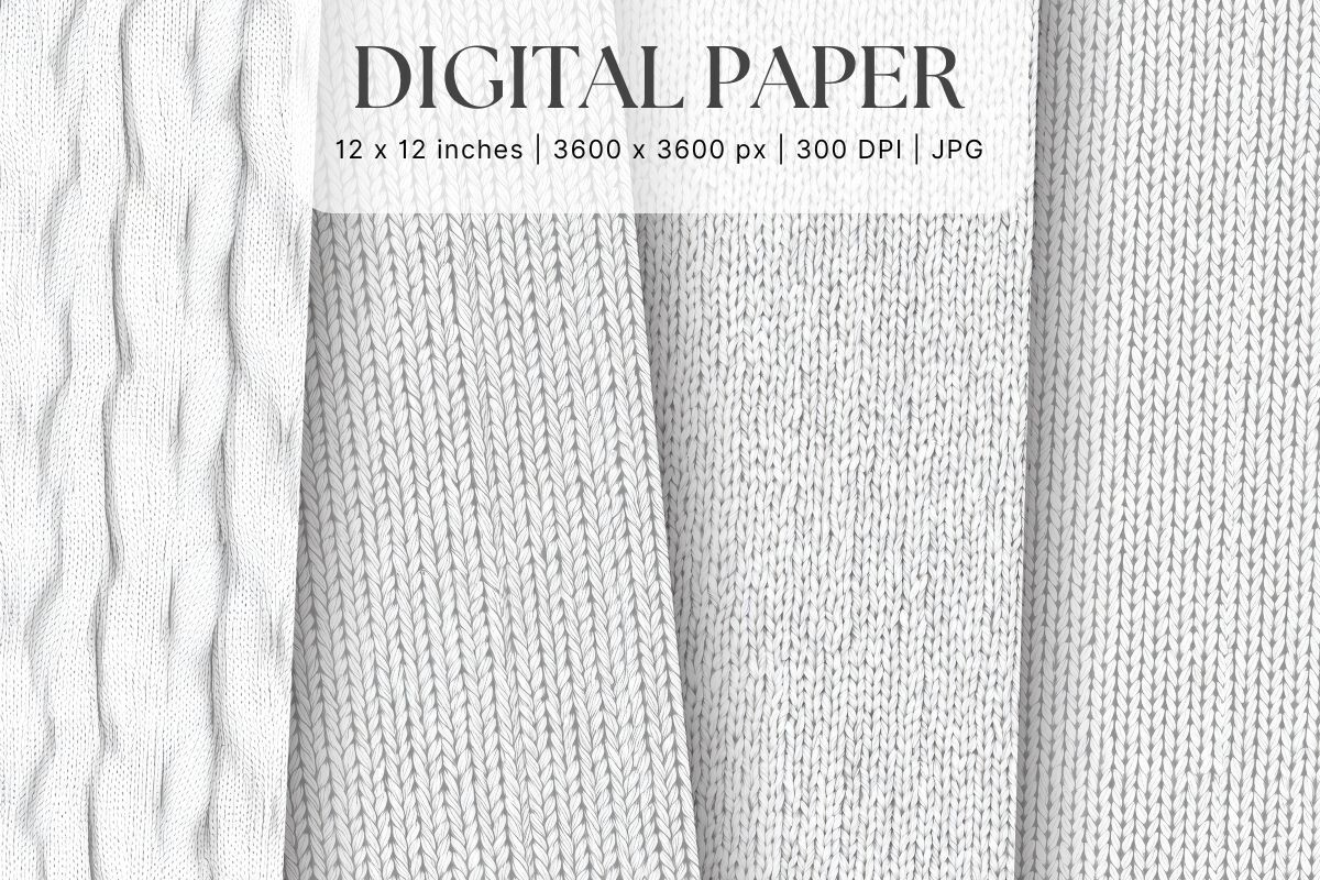 Knit Sweater Texture Background