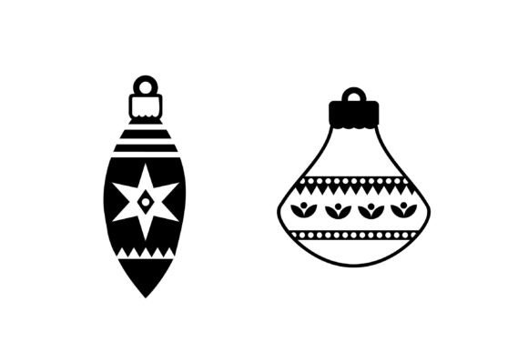 Modern Christmas Dingbats Font PNG with transparent background - Preview 4