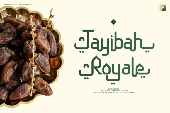 Nouriyah Font PNG with transparent background - Preview 3