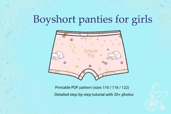 PDF Sewing Pattern Panties