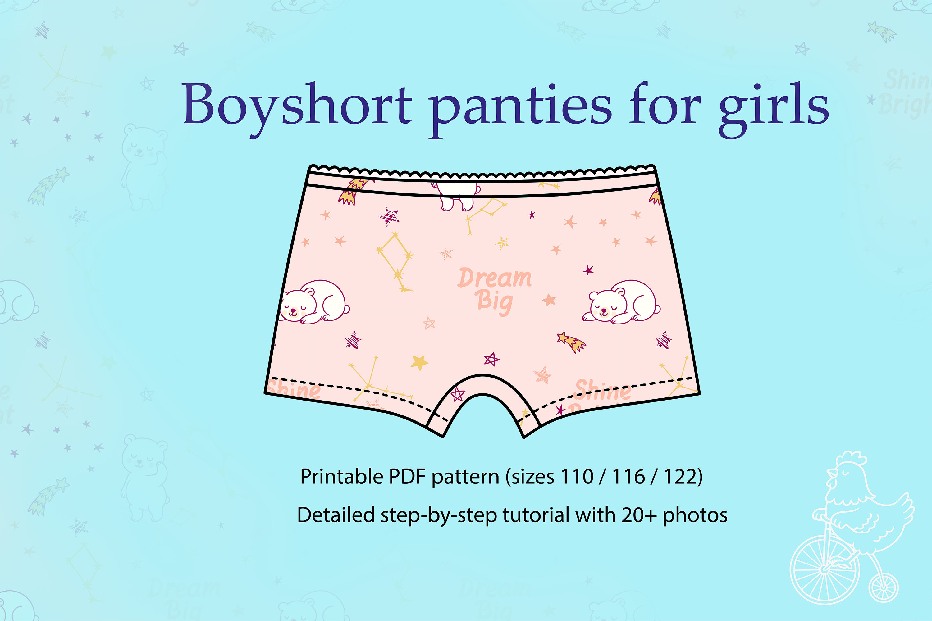 PDF Sewing Pattern Panties