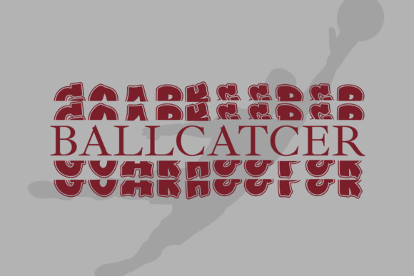 Plump Stacked Monogram Font PNG with transparent background - Preview 2