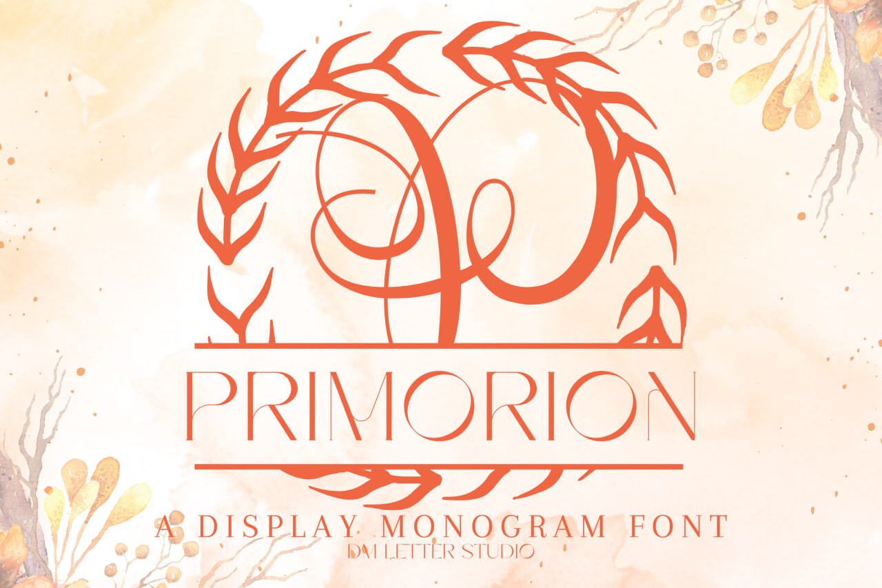 Primorion Split Monogram preview, placeholder image
