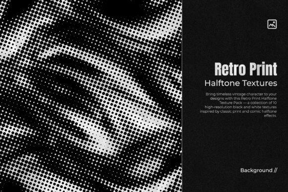 Retro Print Halftone Textures