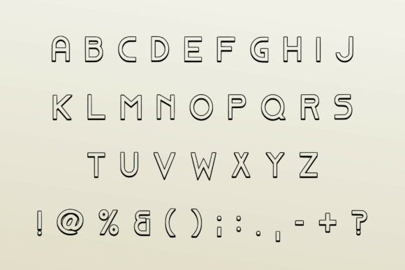 Sans Project Font font preview - 6