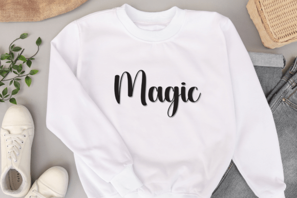 Skinny Font PNG with transparent background - Preview 1