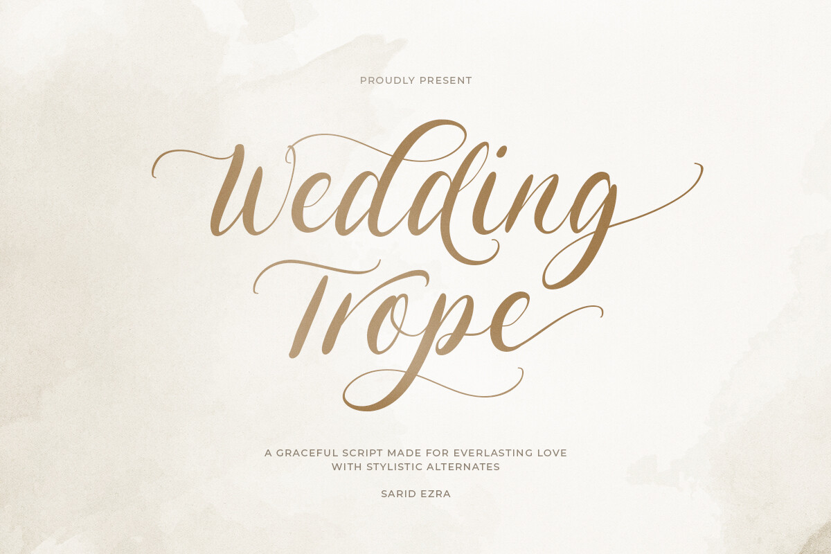 Wedding Trope