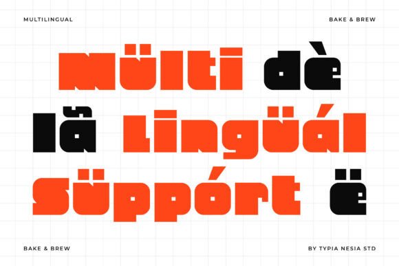 Bake & Brew Font - Preview 3