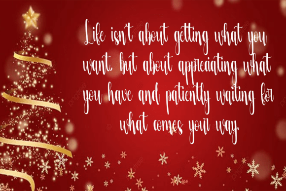 Beauty Christmas Font - Preview 4
