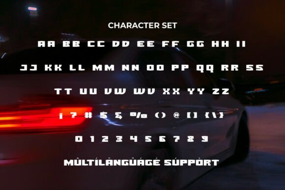 Burns Drift Font - Preview 5