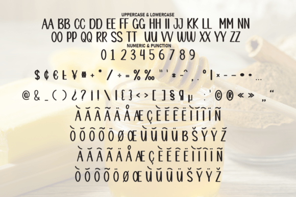 Butter Honey Font - Preview 6