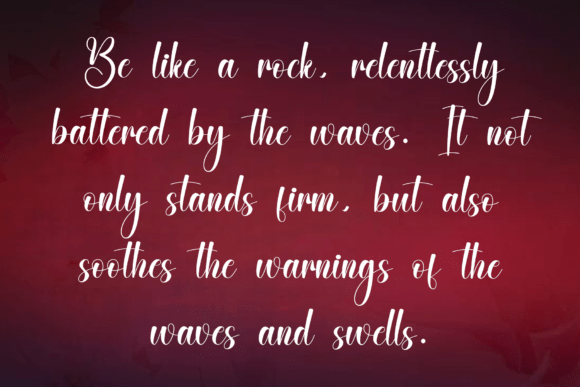 Calligraphy Font - Preview 6