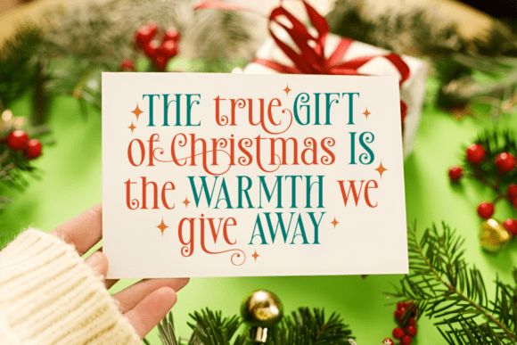Christmas Radiance Font - Preview 4
