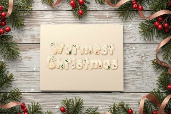 Cozychristm Font - Preview 6