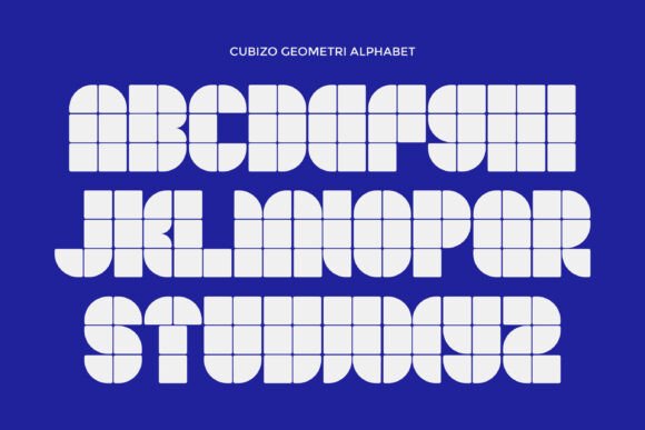 Cubizo Font - Preview 6