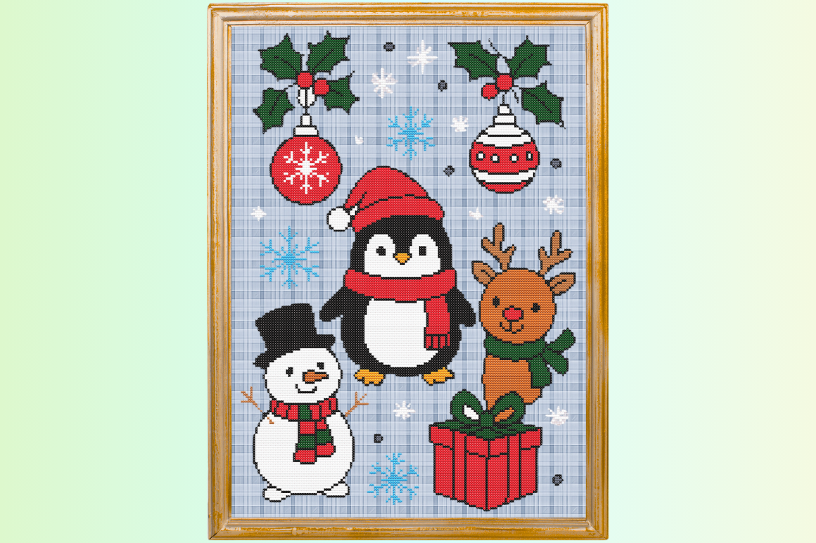 Cute Christmas Friends
