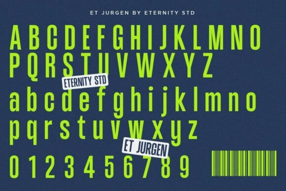 Et Jurgen Font - Preview 4
