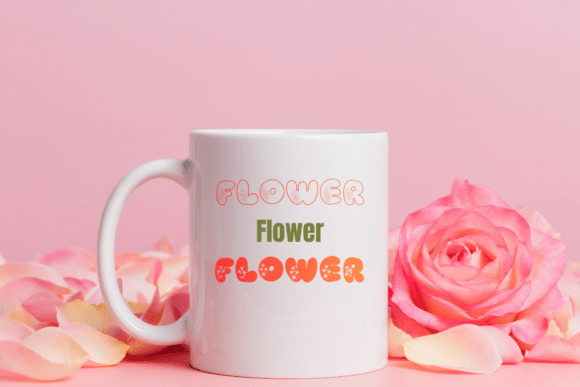 Flower Font - Preview 6
